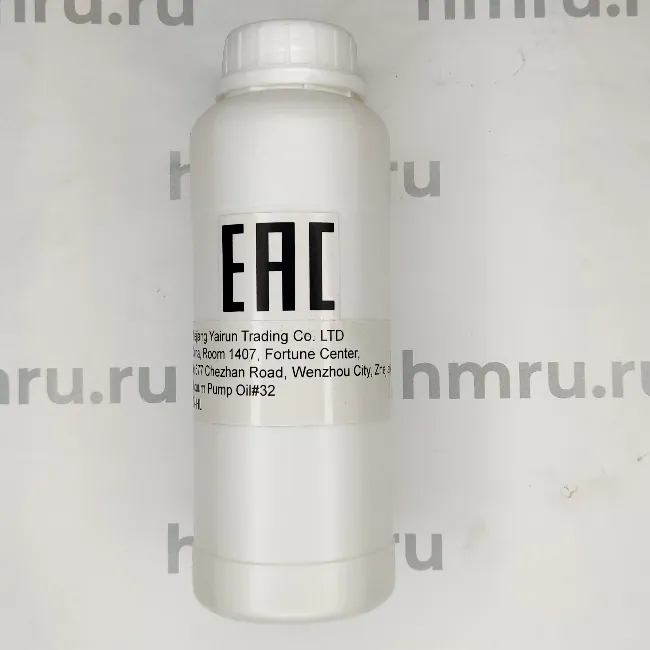 Масло для вакуумных насосов DZ, XDZ, HL (минеральное, VG-32) бутылка 1 л