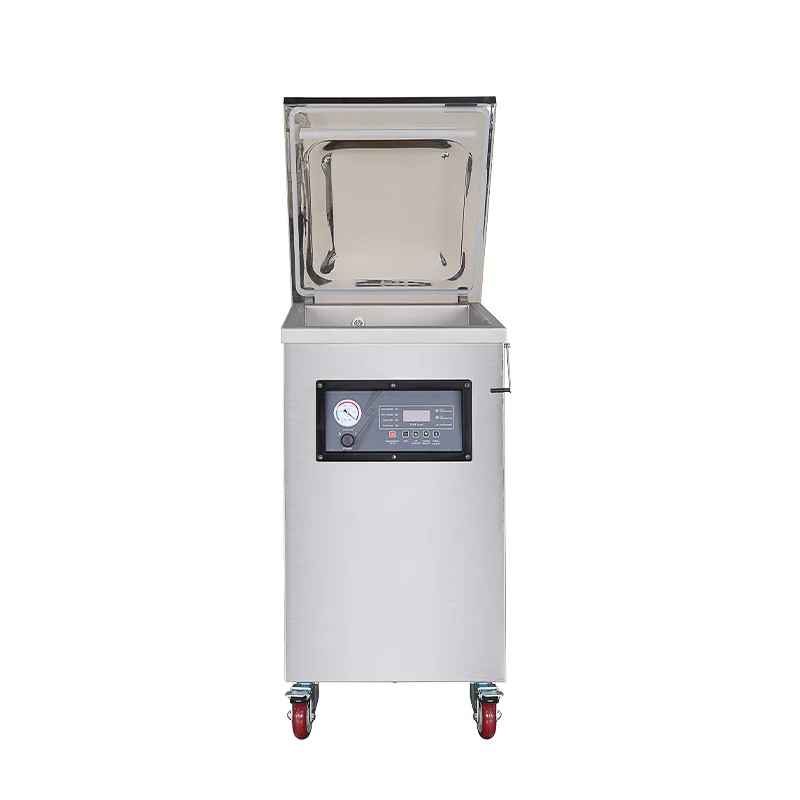 Напольный вакуумный упаковщик DZ-400/DC SS (нерж., 380 В)