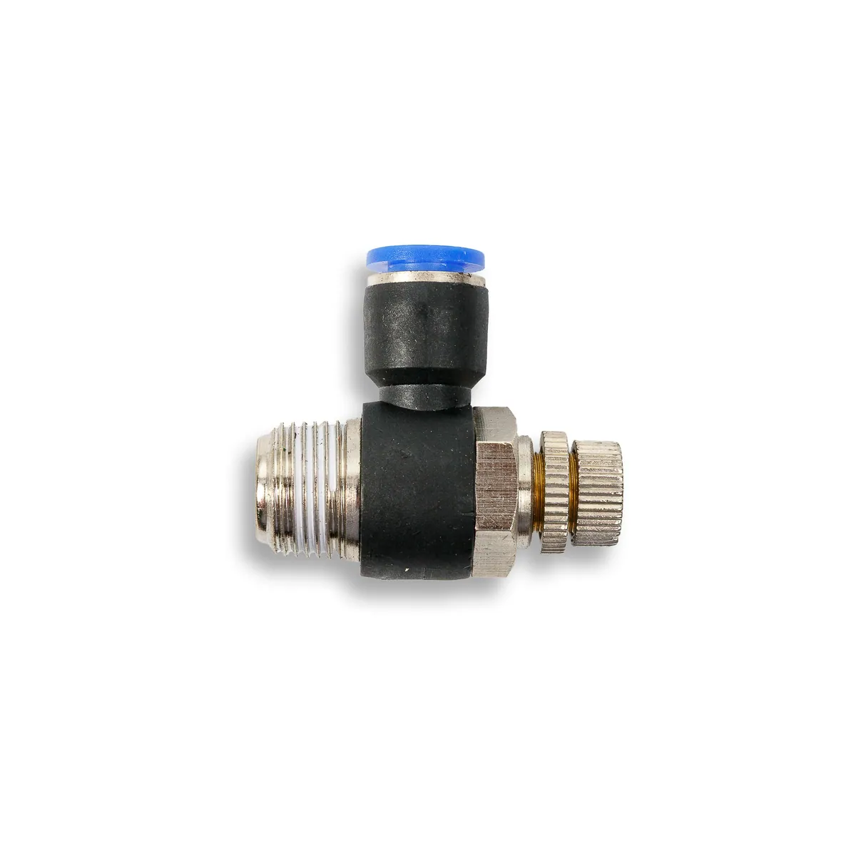 Фитинг с дросселем от пневмоцилиндра LPF-1000T (G3/8, 8 мм)